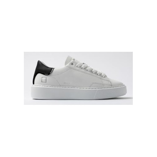 D.A.T.E. Sfera Calf White-Black 