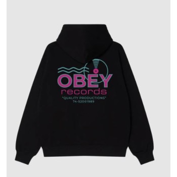 Obey Records Sound Waves Fleece 