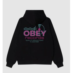 Obey Records Sound Waves Fleece 