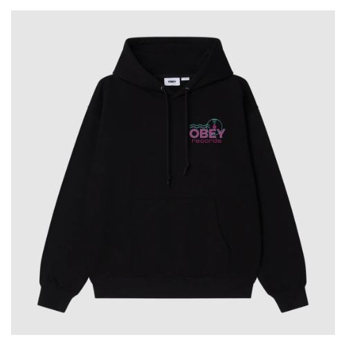 Obey Records Sound Waves Fleece 