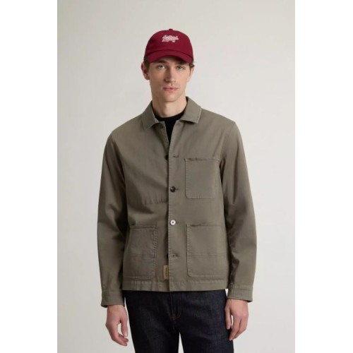 Cotton Twill Chore Jacket Woolrich