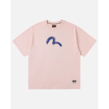 Angel Graffiti Slogan T-shirt Evisu 2