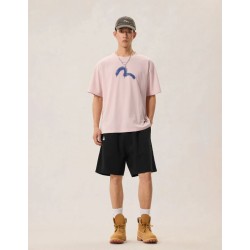 Angel Graffiti Slogan T-shirt Evisu