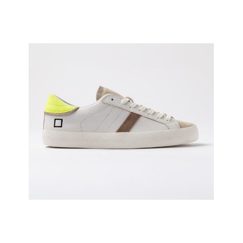 D.A.T.E. Hill Low Fluo White-Yellow 