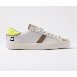 D.A.T.E. Hill Low Fluo White-Yellow 
