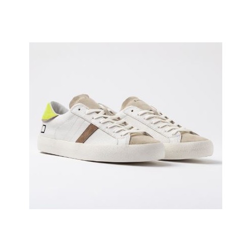D.A.T.E. Hill Low Fluo White-Yellow 