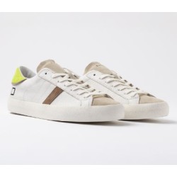 D.A.T.E. Hill Low Fluo White-Yellow 