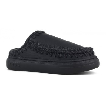 Mou Eskimo Bold Clog Nubuck Black 2