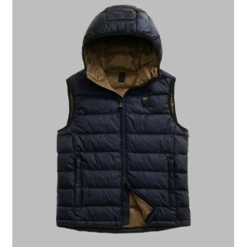 Piumino Smanicato Blauer 