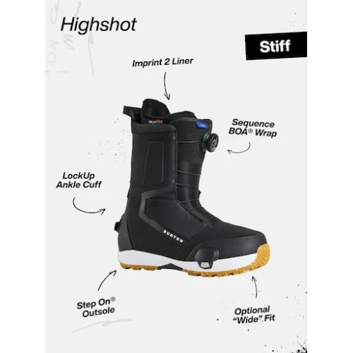 Burton W Highshot Step On Snowboard Boots
