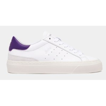 D.A.T.E. Sonica Calf White Purple 