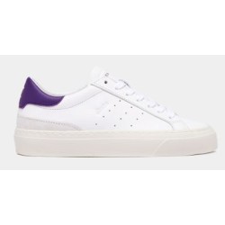 D.A.T.E. Sonica Calf White Purple 