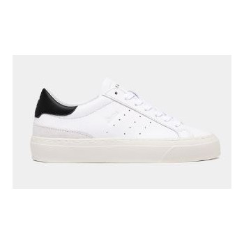 D.A.T.E. Sonica Calf White Black 