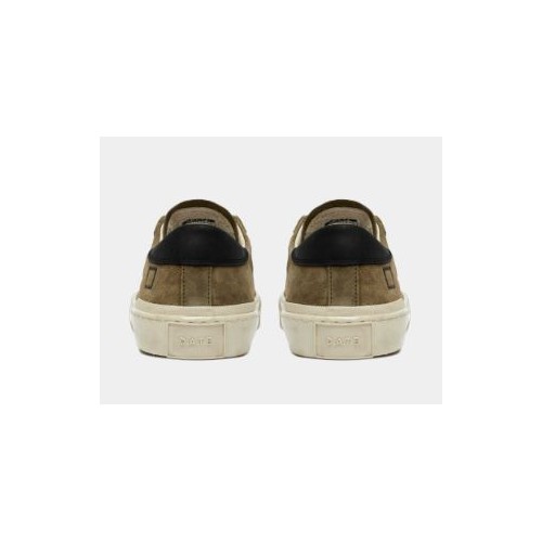 D.A.T.E. Hill Low Suede Army