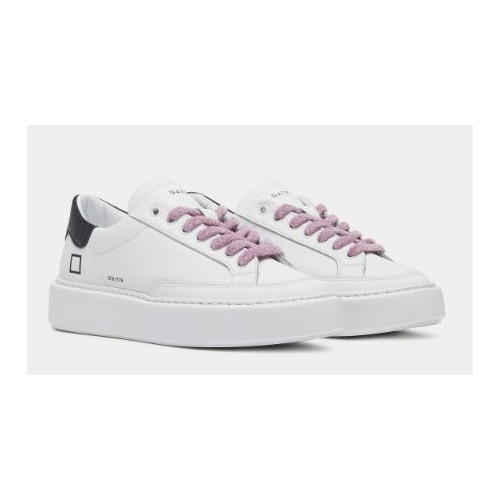 D.A.T.E. Sfera Stripe White Gray 