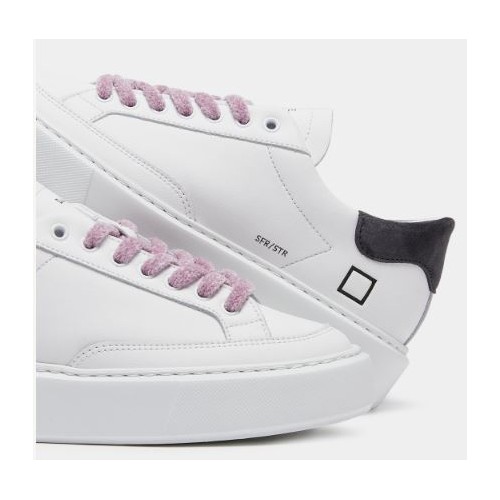 D.A.T.E. Sfera Stripe White Gray 