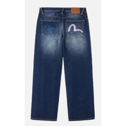 Denim Japan Evisu 3d Painted
