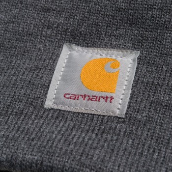 Acrylic Watch Hat Dark Grey Heather Carhartt Wip 2