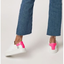 D.A.T.E. W Sfera Fluo White-Fuxia