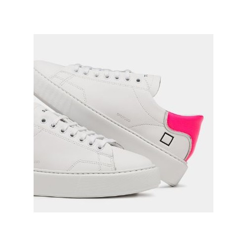 D.A.T.E. W Sfera Fluo White-Fuxia