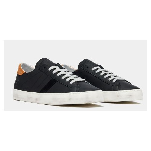 D.A.T.E. Hill Low Calf Black 
