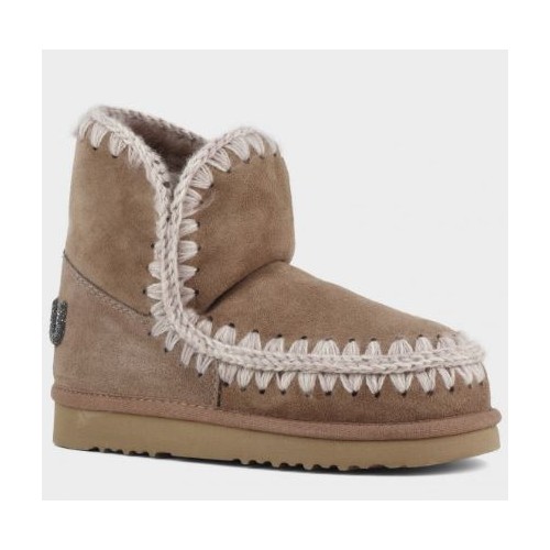 Mou Eskimo 18 Glitter Logo Pink Brown