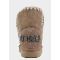 Mou Eskimo 18 Glitter Logo Pink Brown