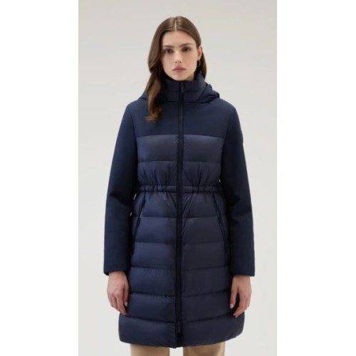 Soft Shell Down Quilted Parka - Woolrich