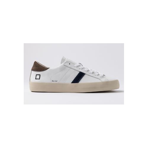 D.A.T.E. Hill Low Calf White-Brown 