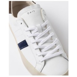 D.A.T.E. Hill Low Calf White-Brown 