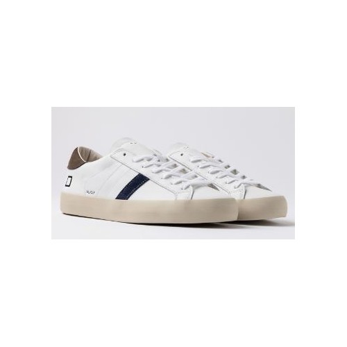 D.A.T.E. Hill Low Calf White-Brown 
