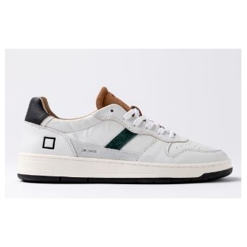 D.A.T.E. Court 2.0 Vintage White-Cuoio