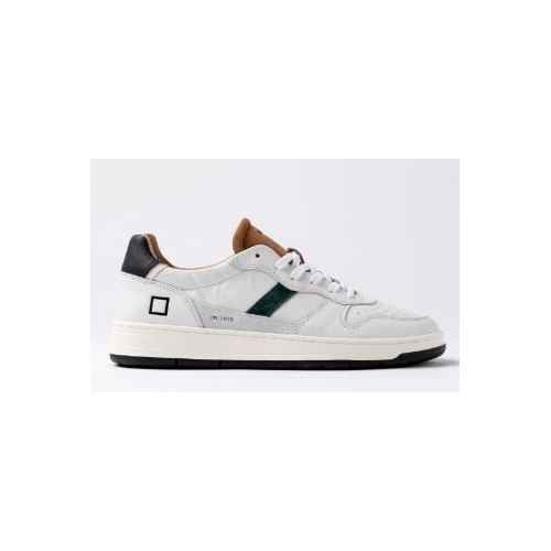 D.A.T.E. Court 2.0 Vintage White-Cuoio