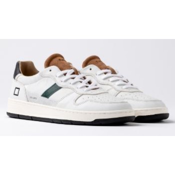 D.A.T.E. Court 2.0 Vintage White-Cuoio 2