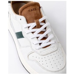 D.A.T.E. Court 2.0 Vintage White-Cuoio