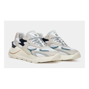 D.A.T.E. Fuga Jaquard White-Blue 2