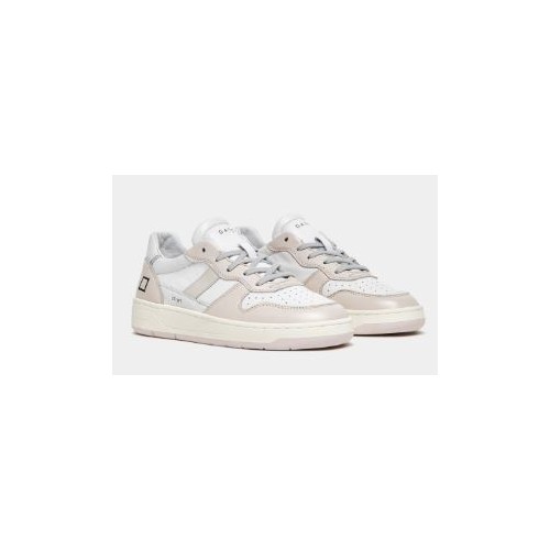 D.A.T.E. W Court 2.0 Soft White-Pink