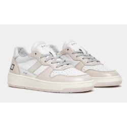 D.A.T.E. W Court 2.0 Soft White-Pink