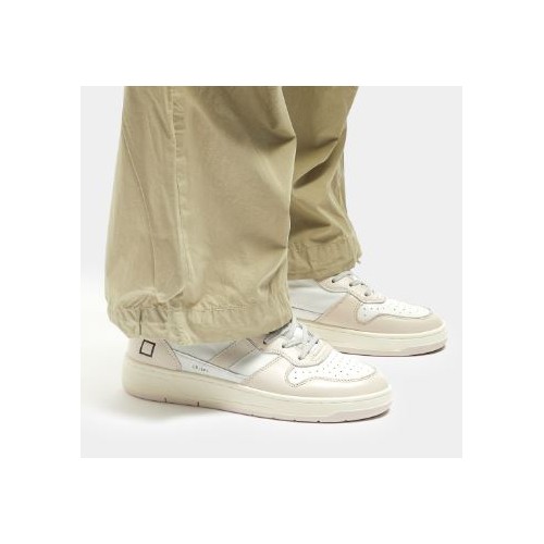 D.A.T.E. W Court 2.0 Soft White-Pink