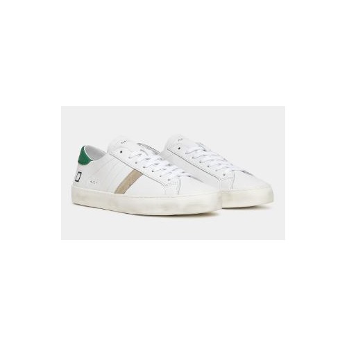D.A.T.E. Hill Low Calf White-Green 