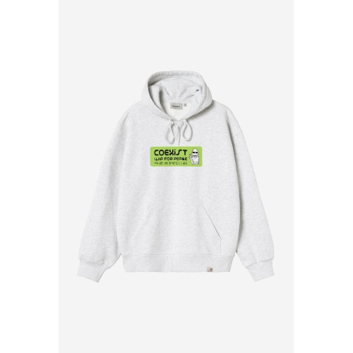 Hooded Bumper Sticker Sweatshirt Carhartt Wip