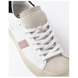 D.A.T.E. W Hill Low Shiny White-Black
