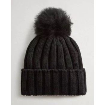 Beanie Cash Pom Pom Woolrich  2