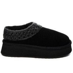 Mou Platform Clog Black 