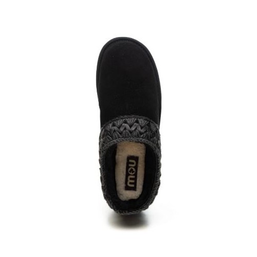 Mou Platform Clog Black 