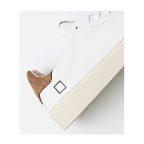 D.A.T.E. Levante Calf White Brown 