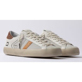 D.A.T.E. Hill Low Half Nylon White-Brown  2