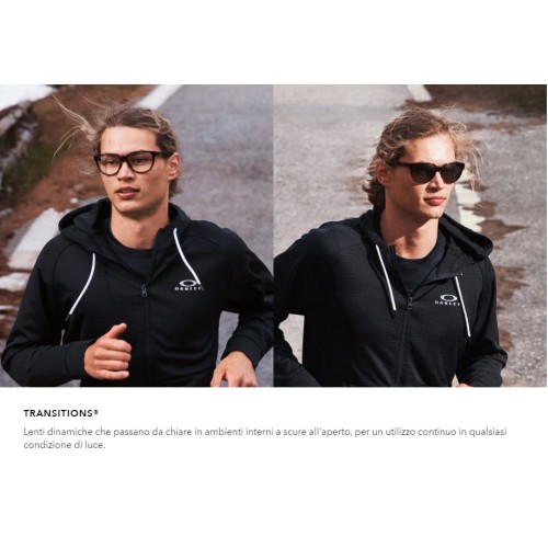 Oakley Meta HSTN - Black/Transitions Amethyst