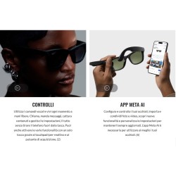Ray-Ban Meta Wayfarer (Gen 2) Shiny Black-Transitions Graph. Green