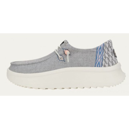 Wendy Peak Chambray Woven Hey Dude